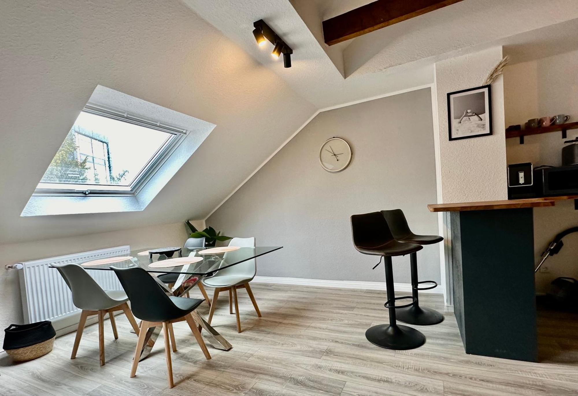 Stilvoll Im Zentrum Balken Loft Apartment Bochum Exterior photo